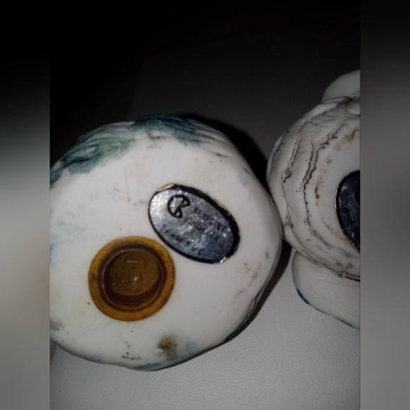 Baby Blue Jay S & P Shakers Figurines Key Point Dallas TX Taiwan ROC Vintage - Picture 5 of 6